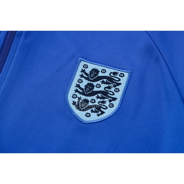 Chandal de Chaqueta del Inglaterra 22-23 Azul - Haga un click en la imagen para cerrar